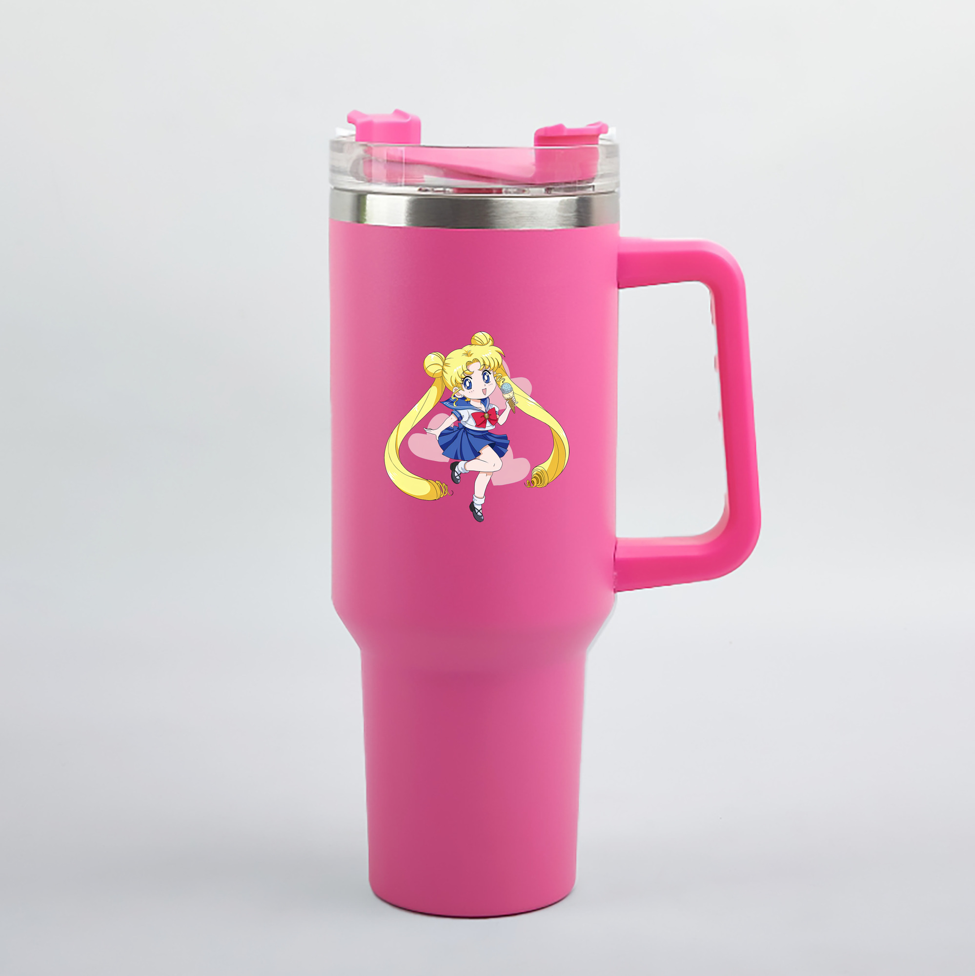 （画像用） 美少女戦士セーラームーン 愛野 美奈子 あいの みなこ Sailor Moon Aino Minako 1200mL車用タンブラー（カラープリント）